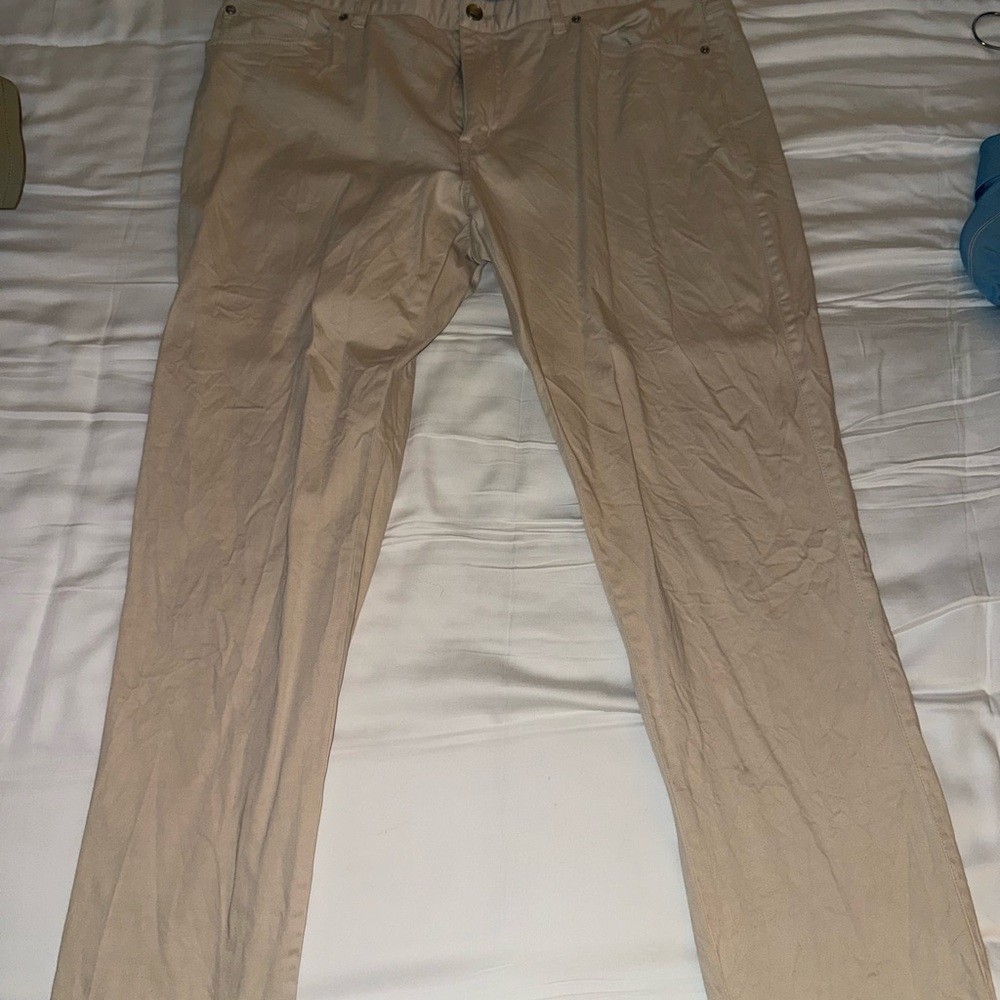 Peter Millar Men's Tan Pants
